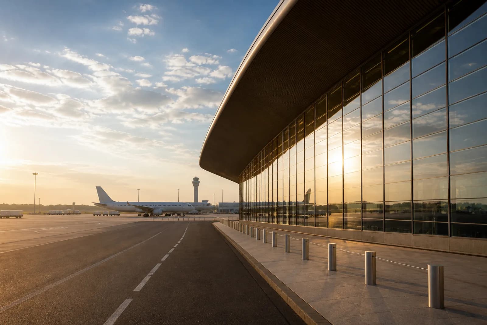 Terminal van Brussels Airport in Zaventem